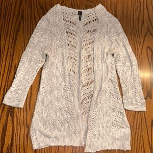 Light grey cardigan from Maurice’s size Medium